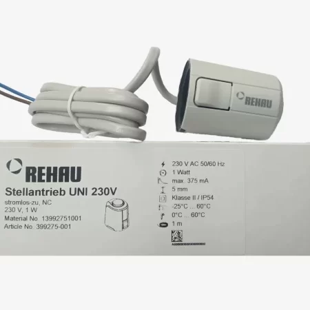rehau aktüatör yeni 399275-001 rehau aktüatör yeni 399275-001